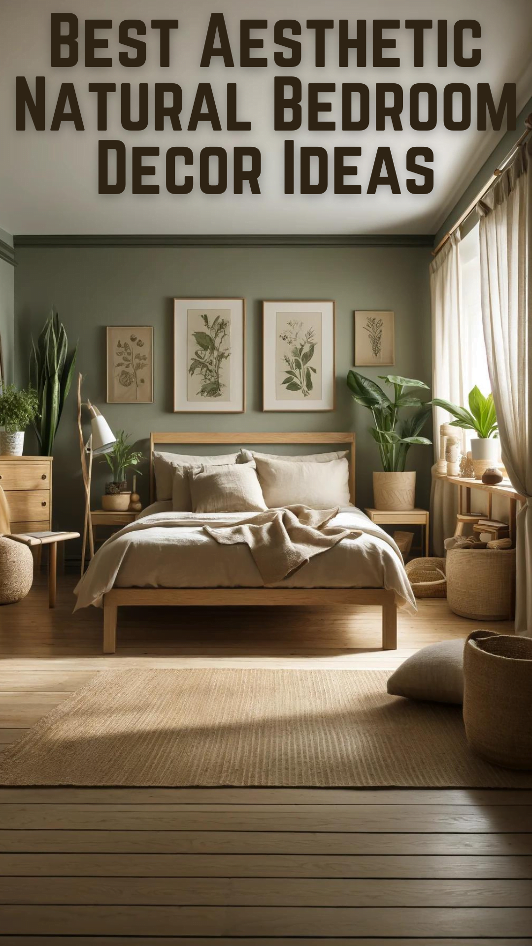 Discover the Best Aesthetic Natural Bedroom Decor Ideas | Sisemut Blog