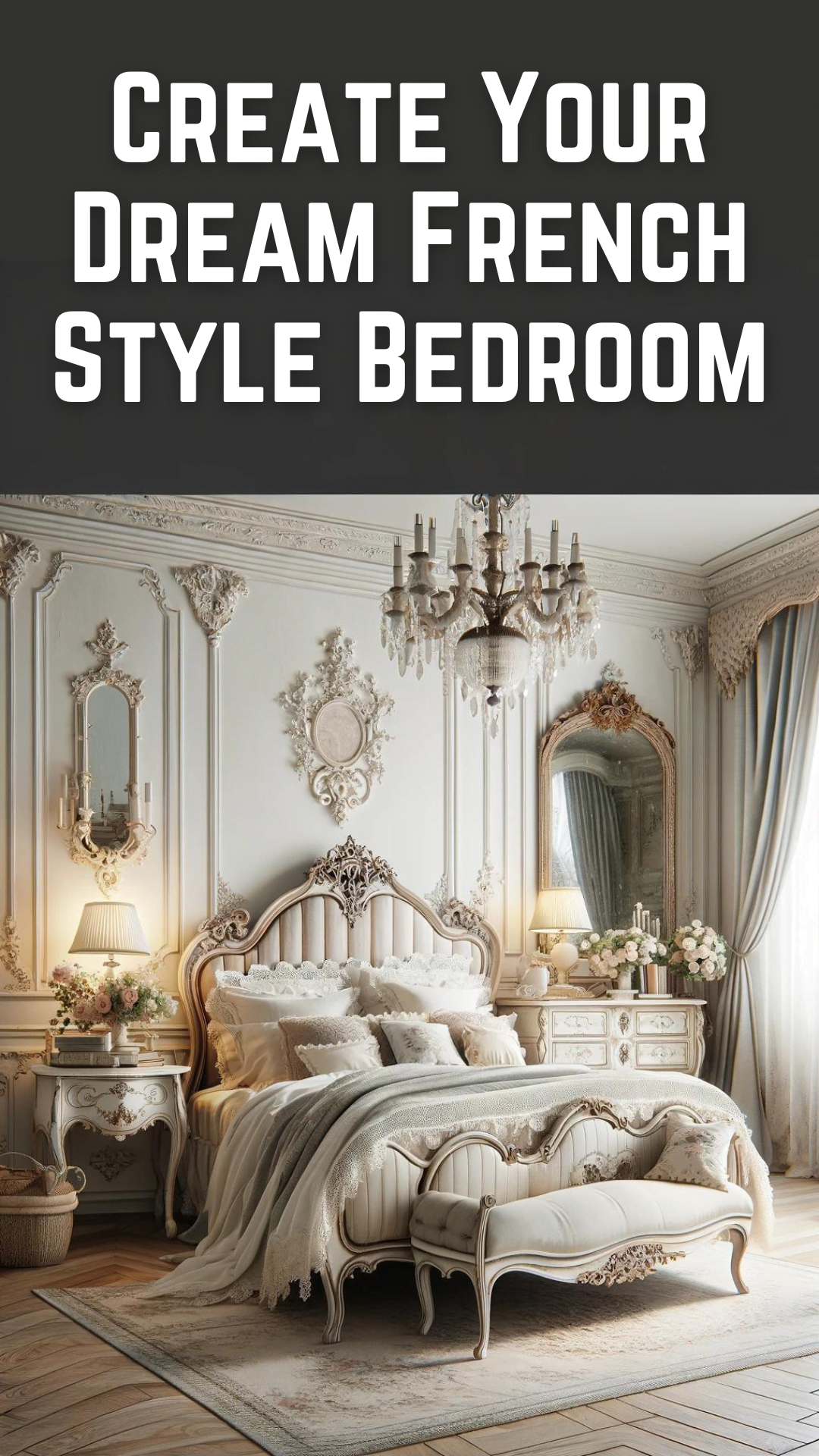 Create Your Dream French Style Bedroom | Sisemut Blog