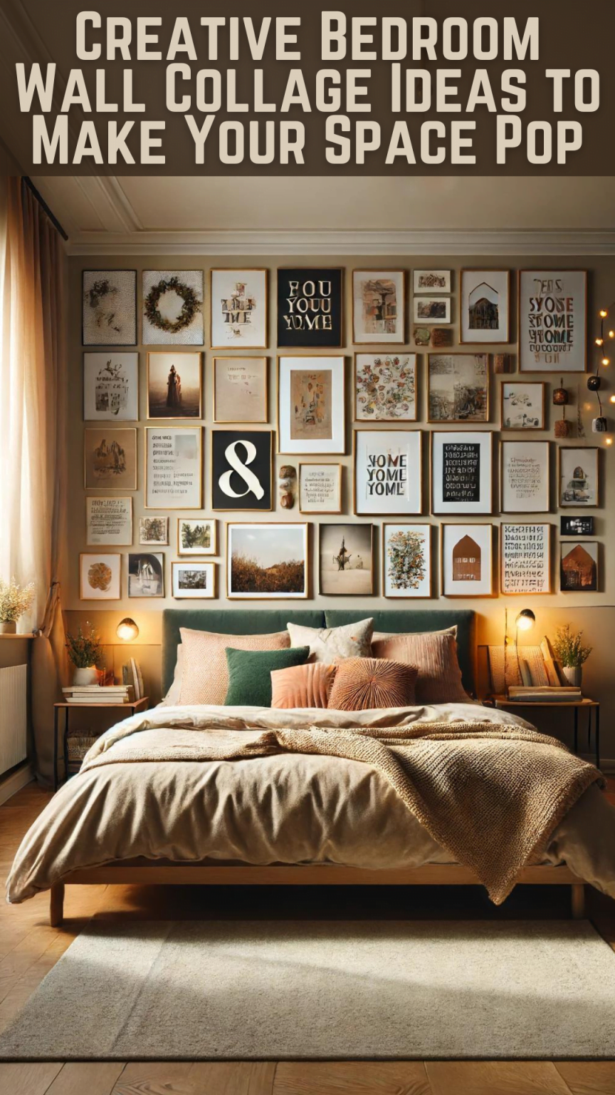Creative Bedroom Wall Collage Ideas to Make Your Space Pop | Sisemut Blog