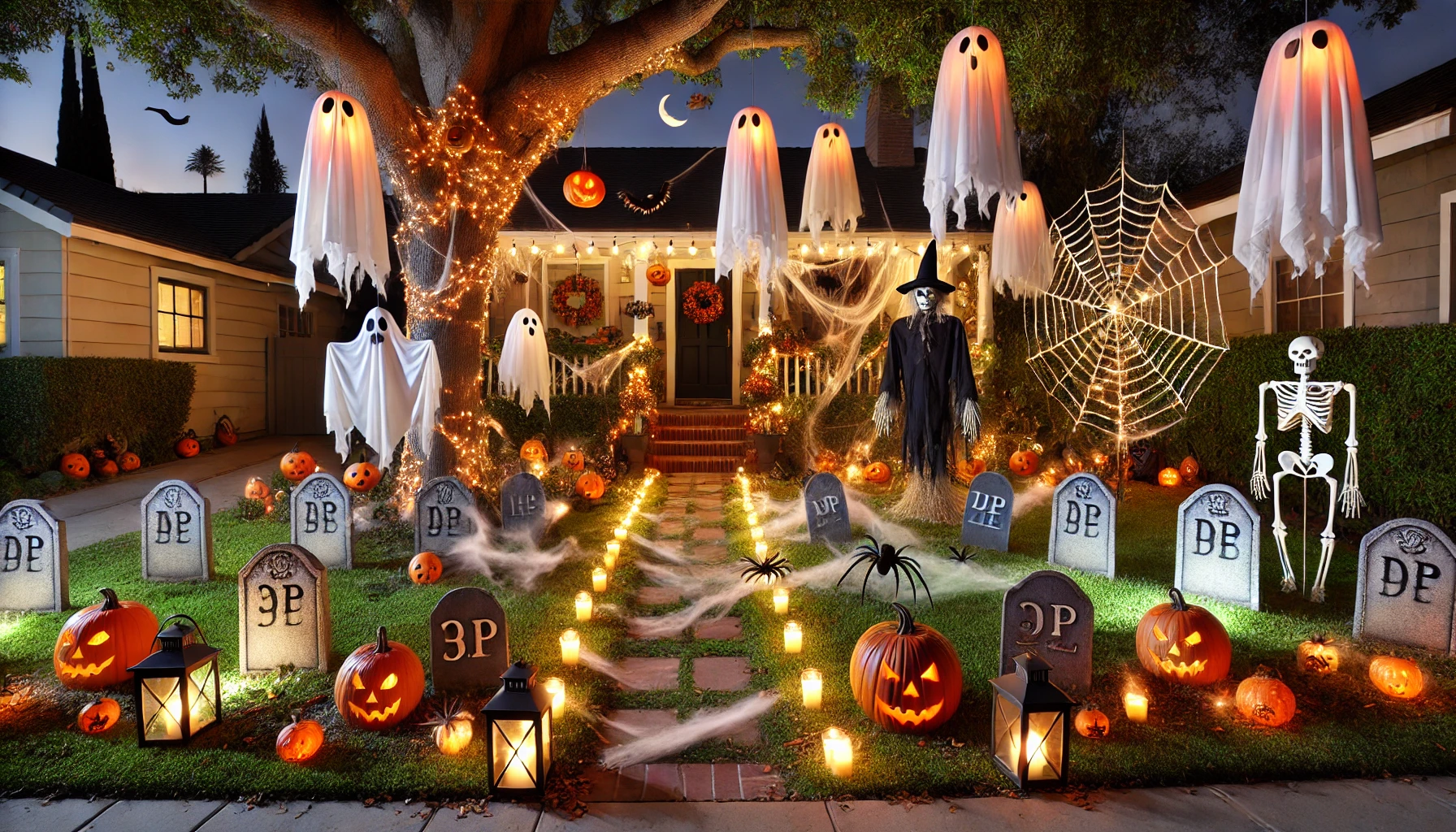 Easy DIY Outdoor Halloween Decorations That Will Totally Spook Your